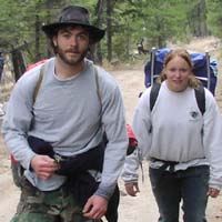 Wilderness survival walkabout.